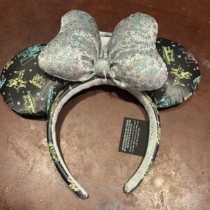 2023 Disney Parks 100th Anniversary Years of Wonder Minnie Ears NWT Disneyland